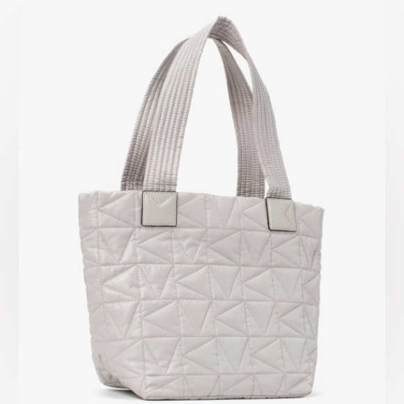 Michael Kors Winnie Quilted Nylon Tote - Pearl Grey - Picture 2 of 7